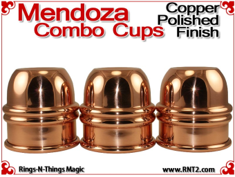 Mendoza Combo Cups | Copper | Polished Finish