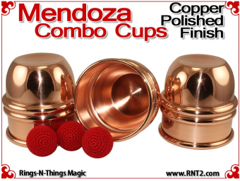 Mendoza Combo Cups | Copper | Polished Finish