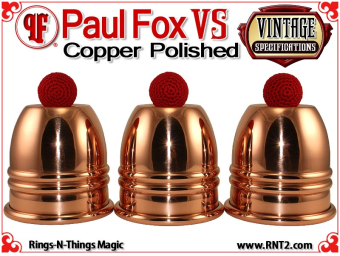 Paul Fox VS Cups | Copper | Polished Finish
