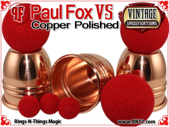 Paul Fox VS Cups | Copper | Polished Finish