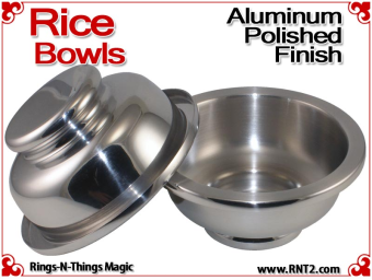 Magic Rice Bowls | Aluminum | Polished Finish