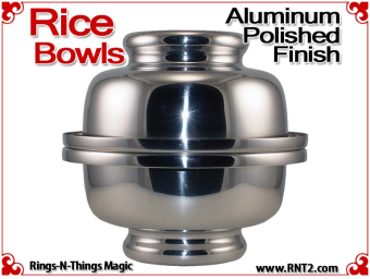 Magic Rice Bowls | Aluminum | Polished Finish