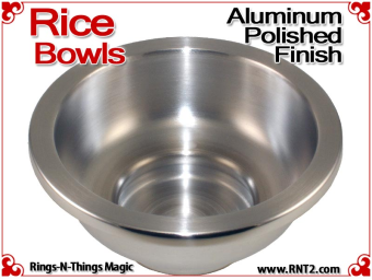 Magic Rice Bowls | Aluminum | Polished Finish