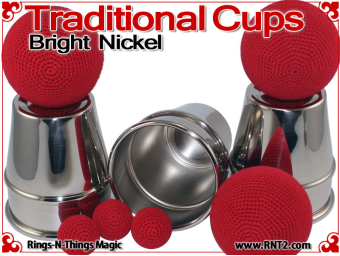 Traditional Tapered Cups | Copper | Bright Nickel 4