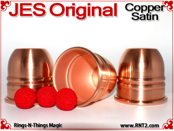 JES Original Squatty Cups | Copper | Satin Finish 3