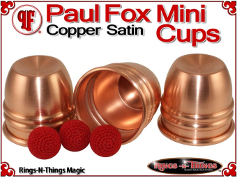 Paul Fox Mini Cups | Copper | Satin Finish 3