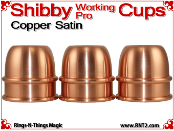 Shibby Working Pro Cups | Copper | Satin Finish 2