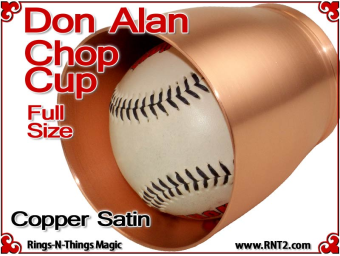 Don Alan Full Size Chop Cup | Copper | Satin Finish 4