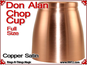 Don Alan Full Size Chop Cup | Copper | Satin Finish 5