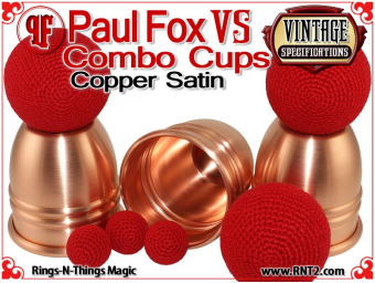 Paul Fox VS Combo Cups | Copper | Satin Finish 4
