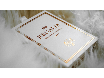 Regalia White Playing Cards by Shin Lim