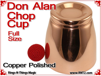 Don Alan Full Size Chop Cup | Copper | Polished Finish
