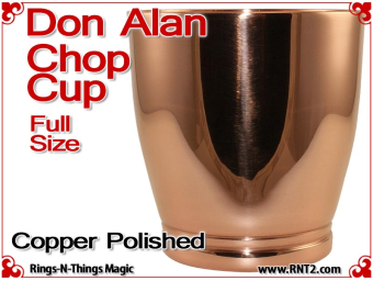 Don Alan Full Size Chop Cup | Copper | Polished Finish