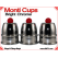 Monti Cups | Copper | Bright Chrome Finish