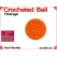 Orange Crochet Ball | 7/8 Inch (22mm)