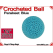 Parakeet Blue Crochet Ball | 1 1/8 Inch (28mm)