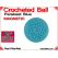 Parakeet Blue Crochet Ball | 1 1/8 Inch (28mm) | Magnetic