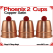 Phoenix 2 Cups | Copper | Satin Finish 1