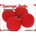 2 Inch Super Soft Sponge Balls - Red