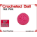 Hot Pink Crochet Ball | 5/8 Inch (16mm)