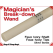 Magicians Break-Down Wand | Ivory & Ivory Tips