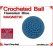 Hawaiian Blue Crochet Ball | 1 1/8 Inch (28mm) | Magnetic