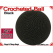 Black Crochet Ball | 2 3/8 Inch (60mm)