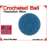 Hawaiian Blue Crochet Ball | 1 3/8 Inch (35mm)