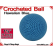 Hawaiian Blue Crochet Ball | 1 5/8 Inch (41mm)