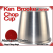 Ken Brooke Junior Chop Cup | Aluminum | Satin Finish