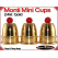 Monti Mini Cups | Brass | 24kt Gold