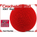 RNT Red Crochet Ball | 2 5/8 Inch (67mm)