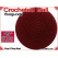 Burgundy Crochet Ball | 2 5/8 Inch (67mm)