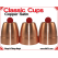 Classic Cups | Copper | Satin Finish