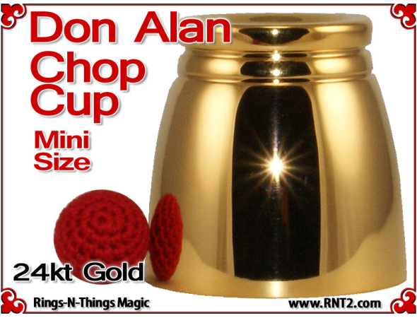 Don Alan Mini Chop Cup | 24kt Gold 1