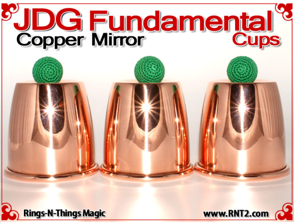JDG Fundamental Cups | Copper | Mirror Finish 1