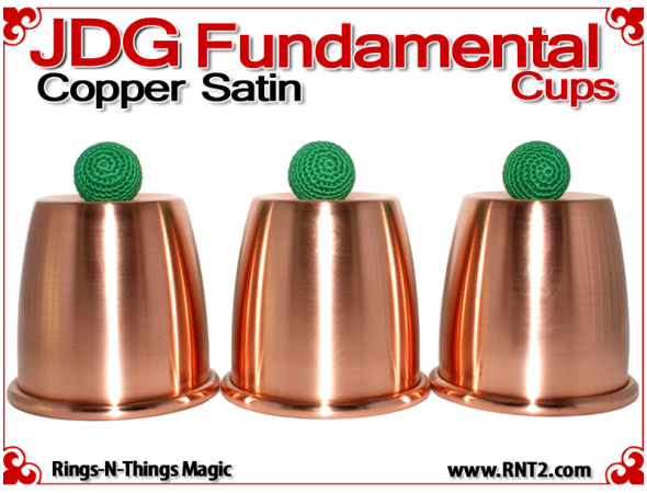JDG Fundamental Cups | Copper | Satin Finish 1