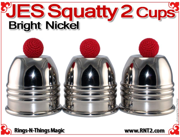 JES Squatty 2 Cups | Copper | Bright Nickel