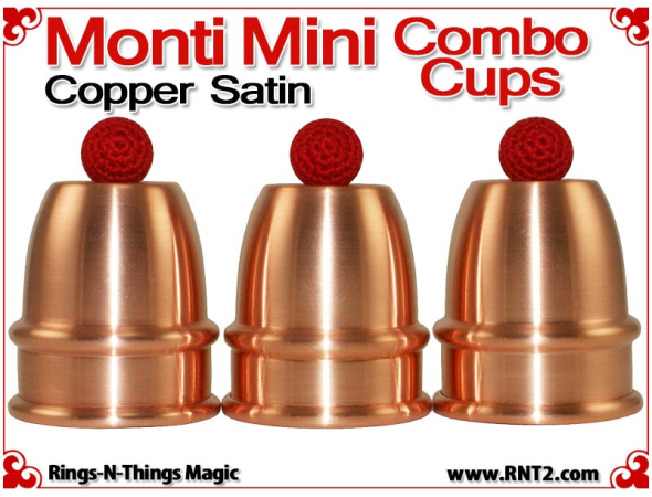 Monti Mini Combo Cups | Copper | Satin Finish