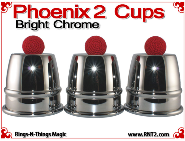 Phoenix 2 Cups | Copper | Bright Chrome 1