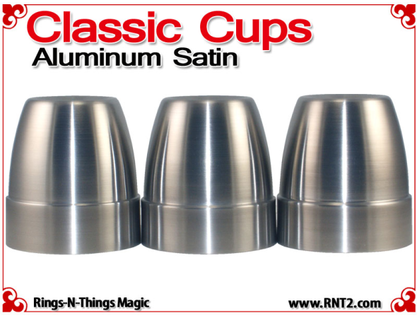 Classic Cups | Aluminum | Satin Finish 2