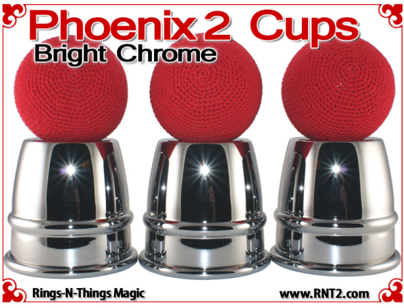 Phoenix 2 Cups | Copper | Bright Chrome 5