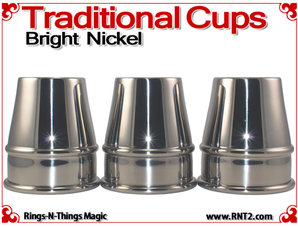 Traditional Tapered Cups | Copper | Bright Nickel 2