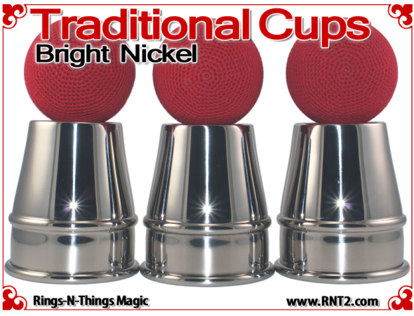 Traditional Tapered Cups | Copper | Bright Nickel 3