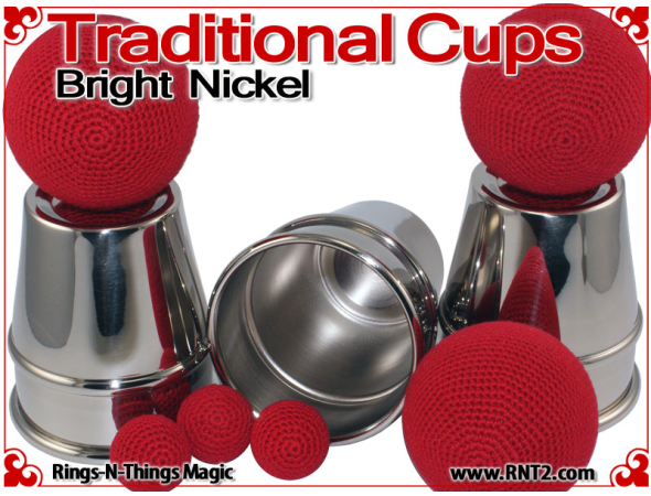 Traditional Tapered Cups | Copper | Bright Nickel 4