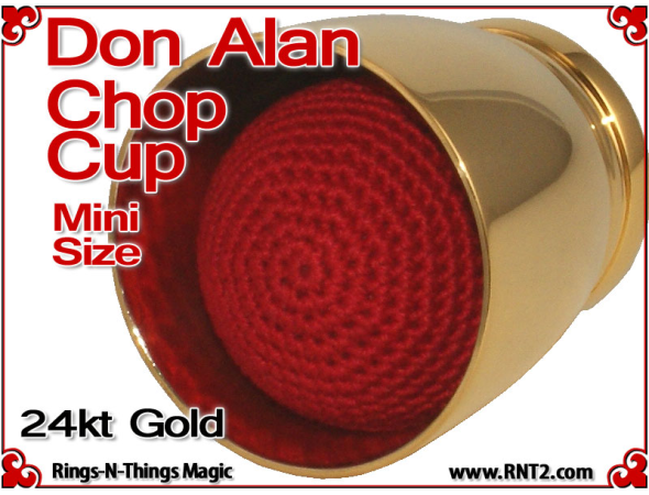 Don Alan Mini Chop Cup | 24kt Gold 3