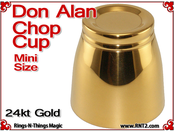 Don Alan Mini Chop Cup | 24kt Gold 5