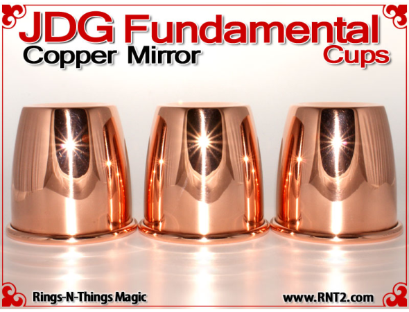 JDG Fundamental Cups | Copper | Mirror Finish 2