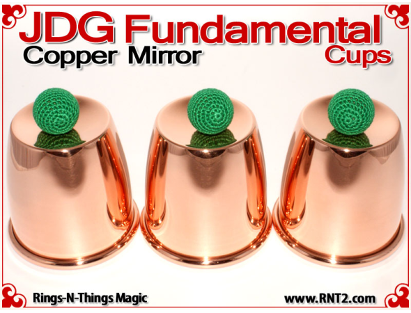 JDG Fundamental Cups | Copper | Mirror Finish 3