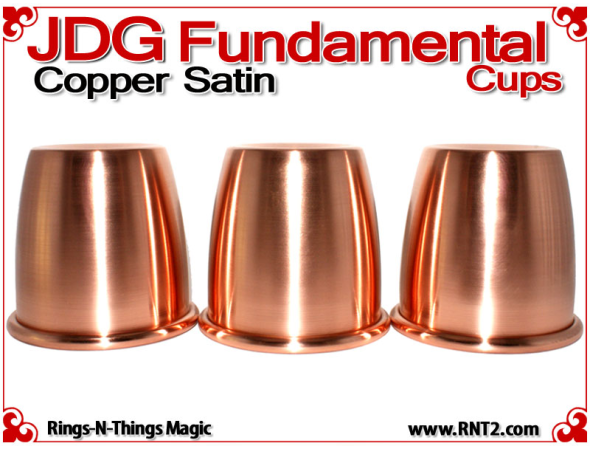 JDG Fundamental Cups | Copper | Satin Finish 2